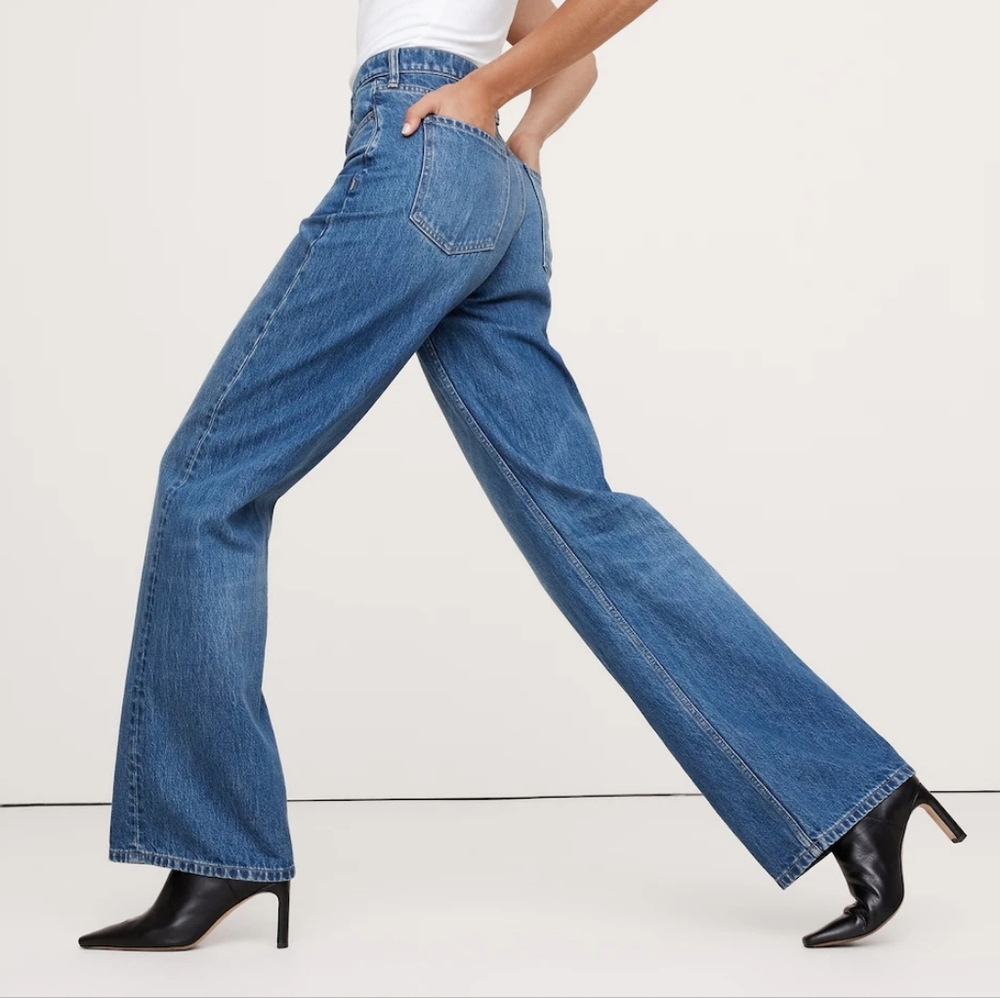 High Rise Wide Leg Jeans